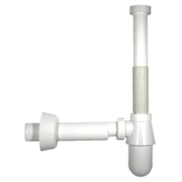 Sifone A Bottiglia "monster" Senza Piletta Bianco - 1"1/4 32 X 250 Mm. 371-202-0732