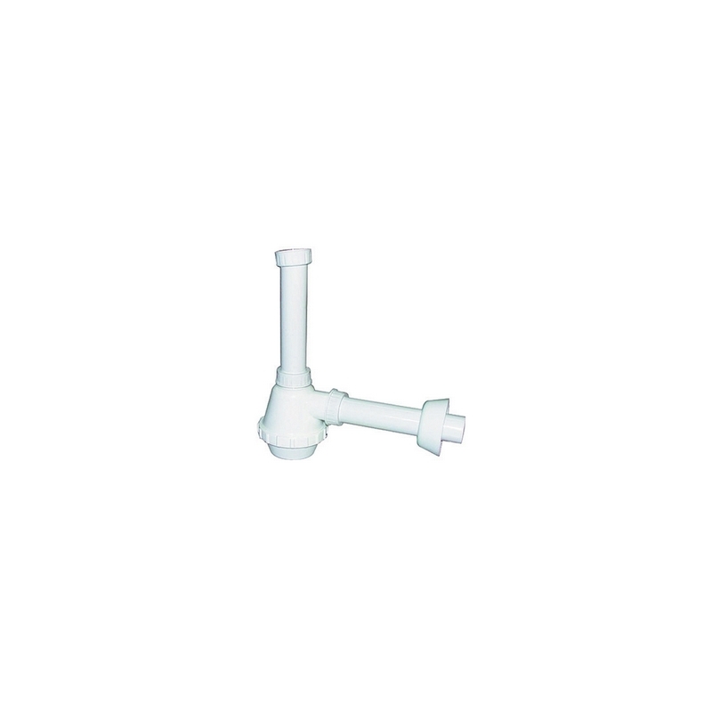Sifone Pvc 1 Via S / Piletta Per Inox - 1"1/2 Diam. 40 371-310