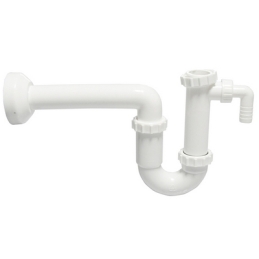 Sifone Per Lavello 1 Via Con Attacco Lavatrice - 1" 1/2 Diam.40 371-3121