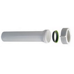 Prolunga Universale Completa Bianca Dm. 40 - 1"1/2 X 230 Mm. 371-335
