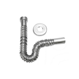 Tubo Estensibile Magikone Cromato Con Rosone - 1" 1/2 X 40 371-3741-0840