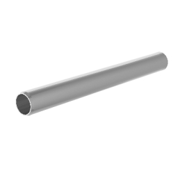 Canotto Liscio In Abs Cromato - D. 26 X 250 Mm 371-B0626AB-26250