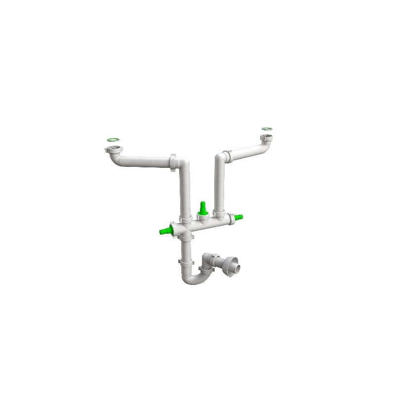 Sifone Lavello Salva-spazio "space 2" - 1"1/2 371-B1520CP-08