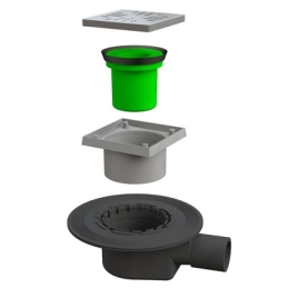 Pozzetto Go-go Con Griglia Inox - Diam. 40/50 371-B6195-040
