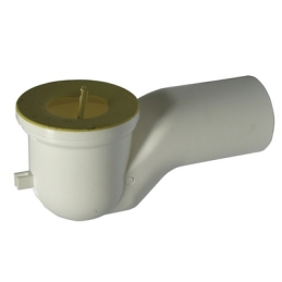 Prolunga Per Wc A Collo Di Cigno - Diam. 100 371-B8439-100