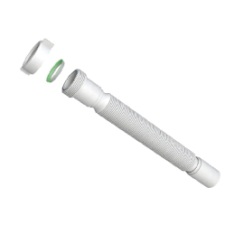Tubo Flessibile Ed Estensibile C/ghiera Plastica - 1"1/4 X D. 32 Mm 371-B9354FM-0732