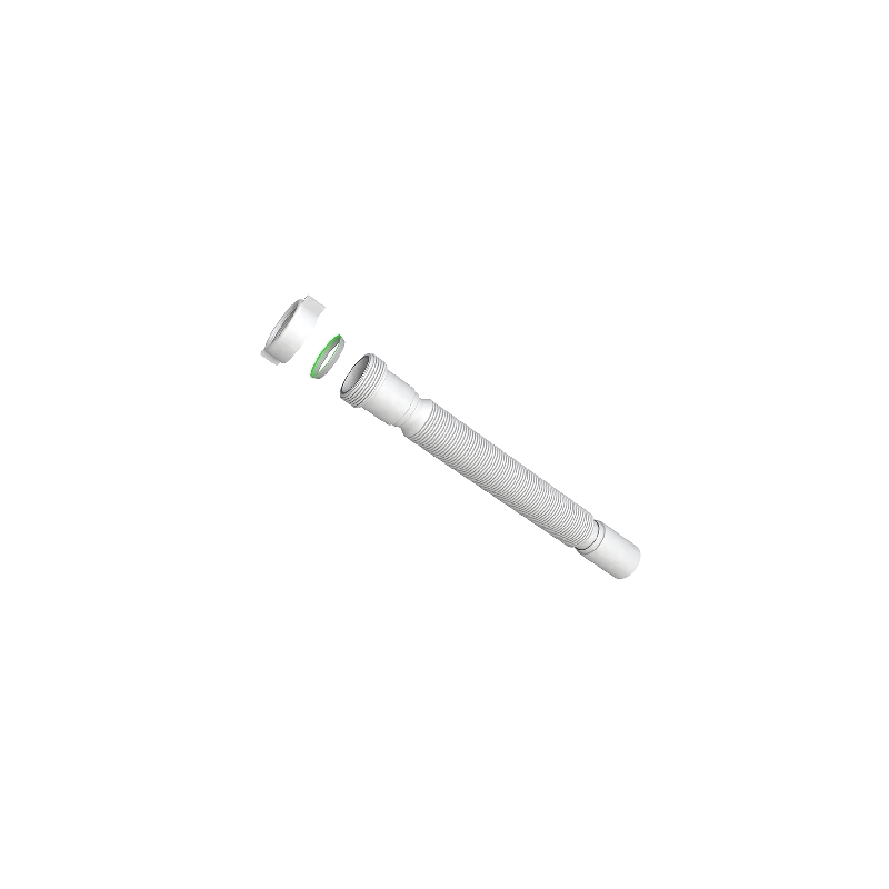 Tubo Flessibile Ed Estensibile C/ghiera Plastica - 1"1/2 X D. 40 Mm 371-B9354FM-0840
