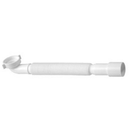 Tubo Flessibile Ed Estensibile "magikone" Con Attacco Ad Angolo - Bianco 371-B9374-073240