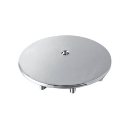 Coperchio Rivestito In Acciaio Inox Per Doccione - Diam. 120 371-BIX3193