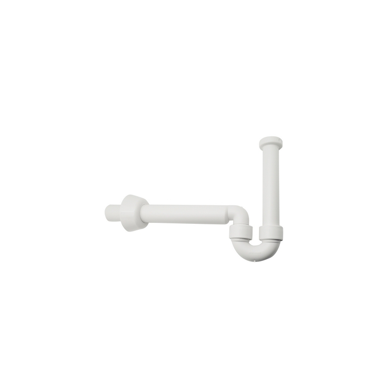Sifone Ad "s" Per Bidet Pp Bianco - Diam. 40 Mm - G 1"1/4 371-G151101-111