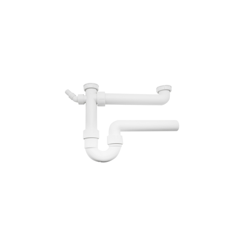 Sifone Per Lavello A Due Bacinelle - 1"1/2 - Diam. 40 371-G152814-08
