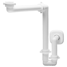 Sifone Spaziobagno Per Lavabo - Bianco 371-L1115