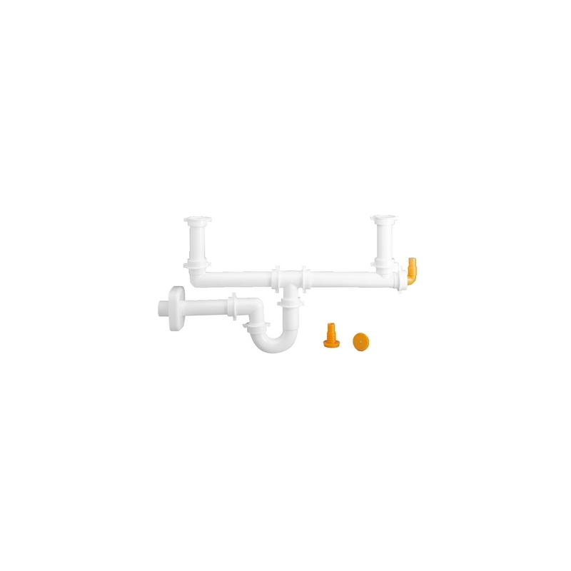 Sifoni A Tubo Per Lavelli A Due Vasche Con Attacco Lavastoviglie - 1"1/2 371-L4233-199 Sifoni A Tubo Per Lavelli A Due Vasche Con Attacco Lavastoviglie - 1"1/2 371-L4233-199