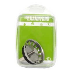 Tappo Cestellino Inox Dm 52 Mod. Lux Per Piletta Blister - - 371-M3094Y