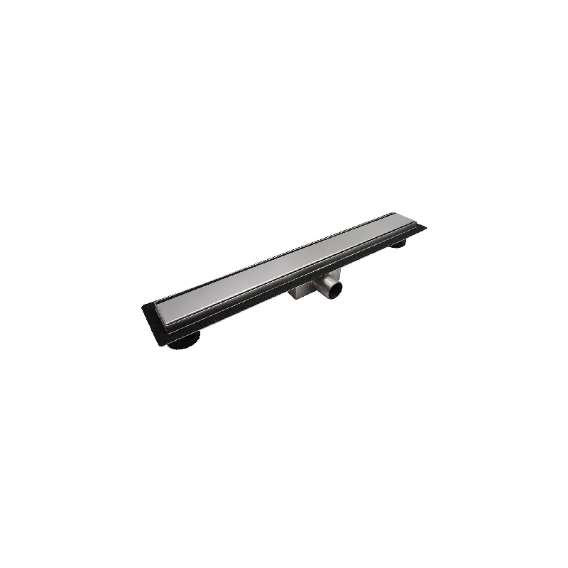 Canalina Doccia Inox Con Griglia Full Inox Lucida - Mm 700 371-MG120-700