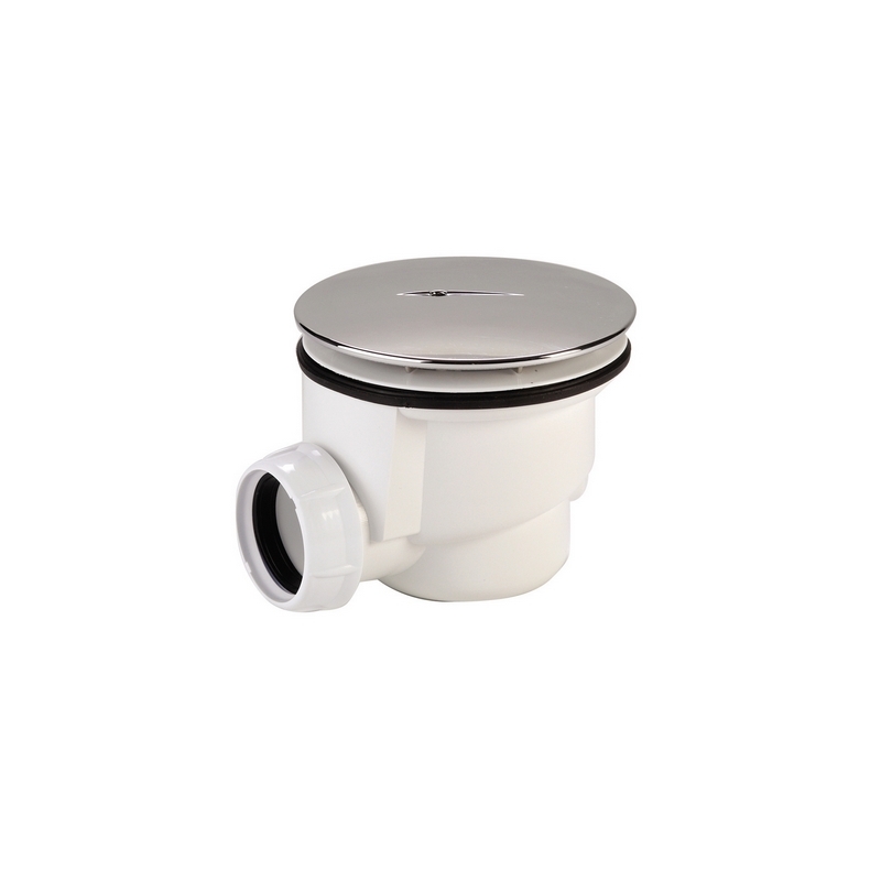 Piletta Capsula In Abs Cromato - Diam. 90 371-RPSS-090