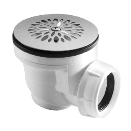 Piletta Sifonata Con Griglia Inox - Diam. 90 371-RPSX-090