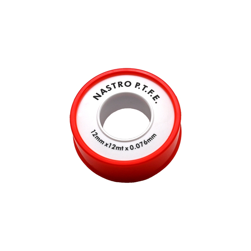 Rotolino Nastro Teflon P.t.f.e. Economico Mt 12 - Mm 12 X 10 Mt X 0,076 201-3010-10