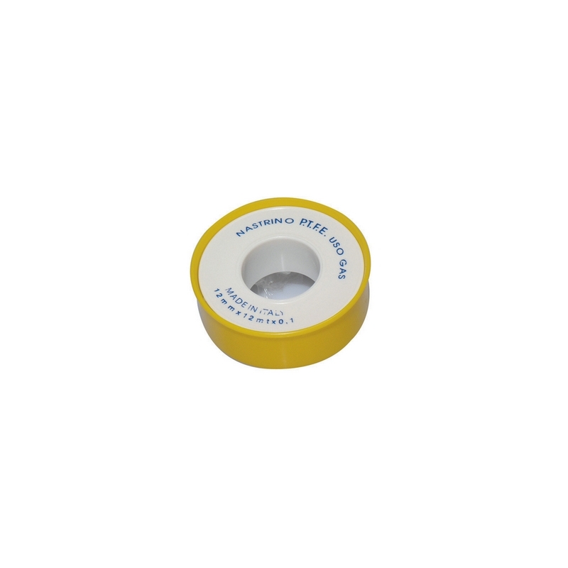 Nastro Ptfe Teflon Professionale Mt. 12 Gas - Mm. 12 201-3031