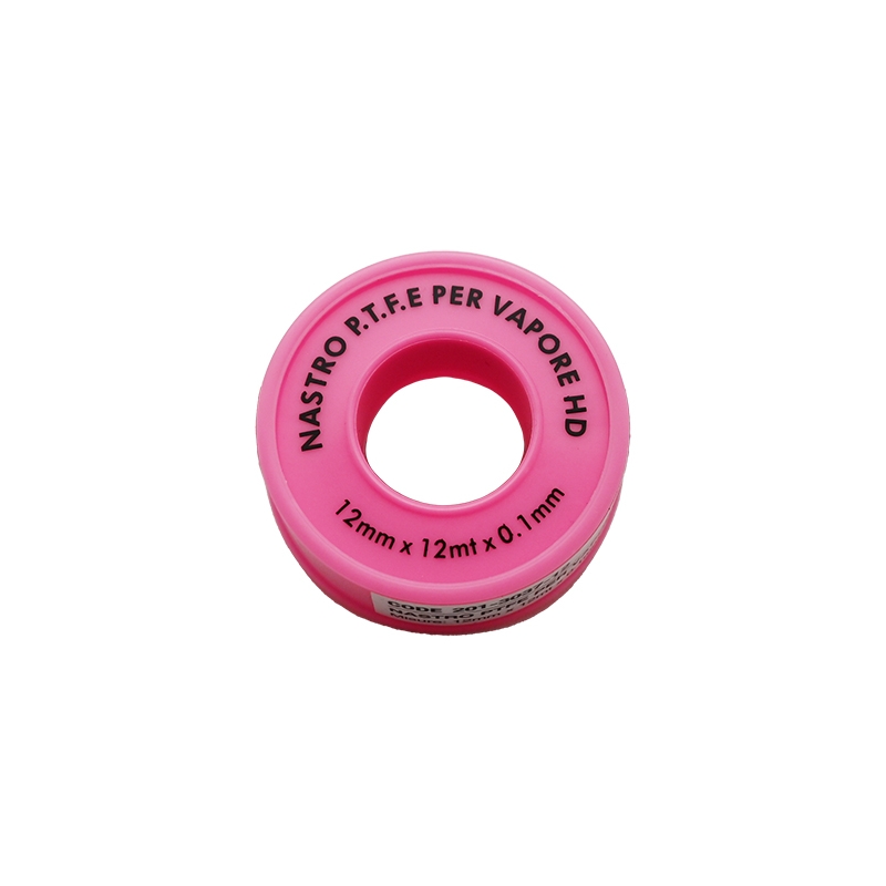 Nastro Ptfe Teflon Per Vapore Rosa - H. 19 Mm X 12 M X 0,1 Mm 201-3037-19