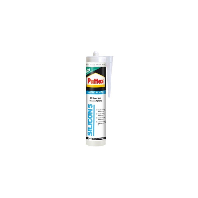 Silicone Sista S5 Universale Henkel - 280 Ml - Bianco 201-30620-B