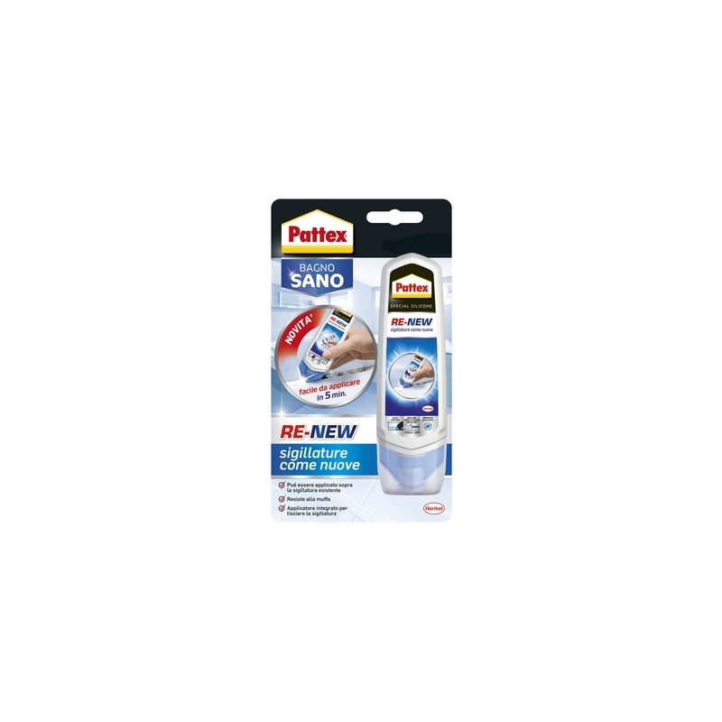 Pattex Bagno Sano "re-new" 100 Ml - 100 Ml - Bianco 201-30624