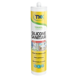 Silicone Acetico Antimuffa Per Sanitari - 280 Ml - Trasparente 201-3122-TR
