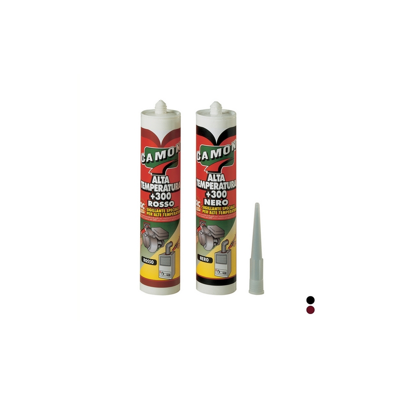 Silicone Per Alte Temperature - 280 Ml - Rosso 201-318-R