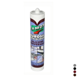Sigillante Siliconico Acetico Eurosil - 280 Ml - Nero 201-3231-NE