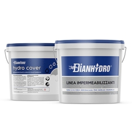Impermeabilizzante Acrilico Elastomerico Hydro Cover - Bianco Kg 5 201-3280-B050