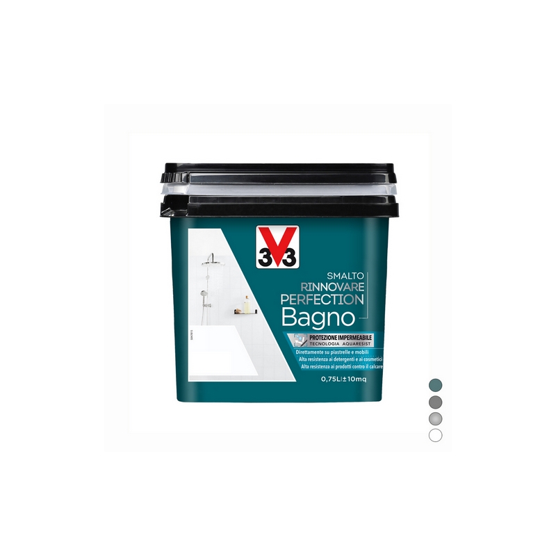 Smalto Rinnovare Pefection Bagno - Blu Petrolio Satinato 0,75 Lt 201-3290-LPS07