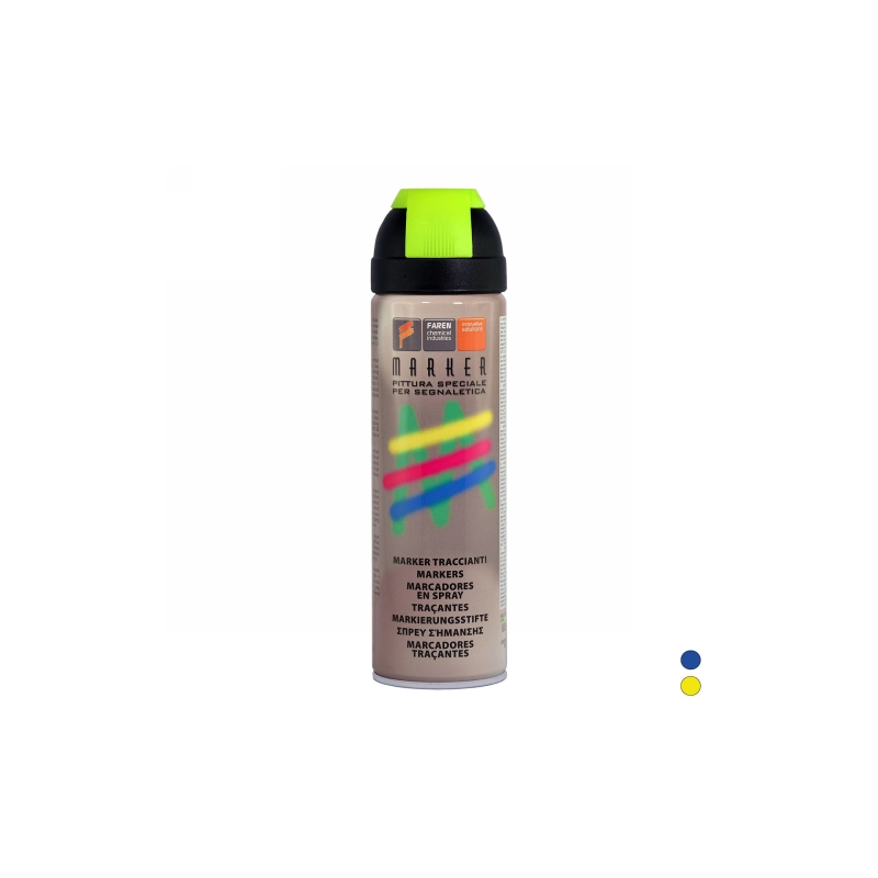 Vernice Spray Marker Tracciante - Blu Fluo 400 Ml 201-CST-LF