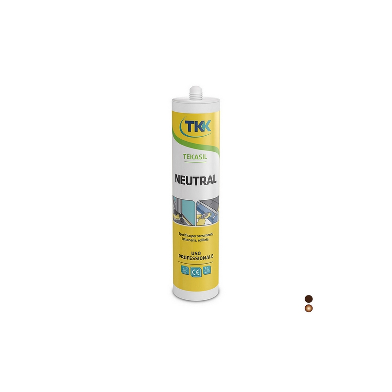 Silicone Tekasil Neutral Edilizia - 310 Ml - Marrone 8007 201-K2302-MA