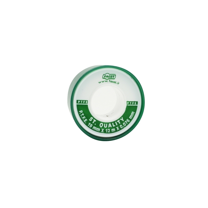 Nastro P.t.f.e Teflon Standard Quality - H 12 Mm X 12 M 201-T005-1212