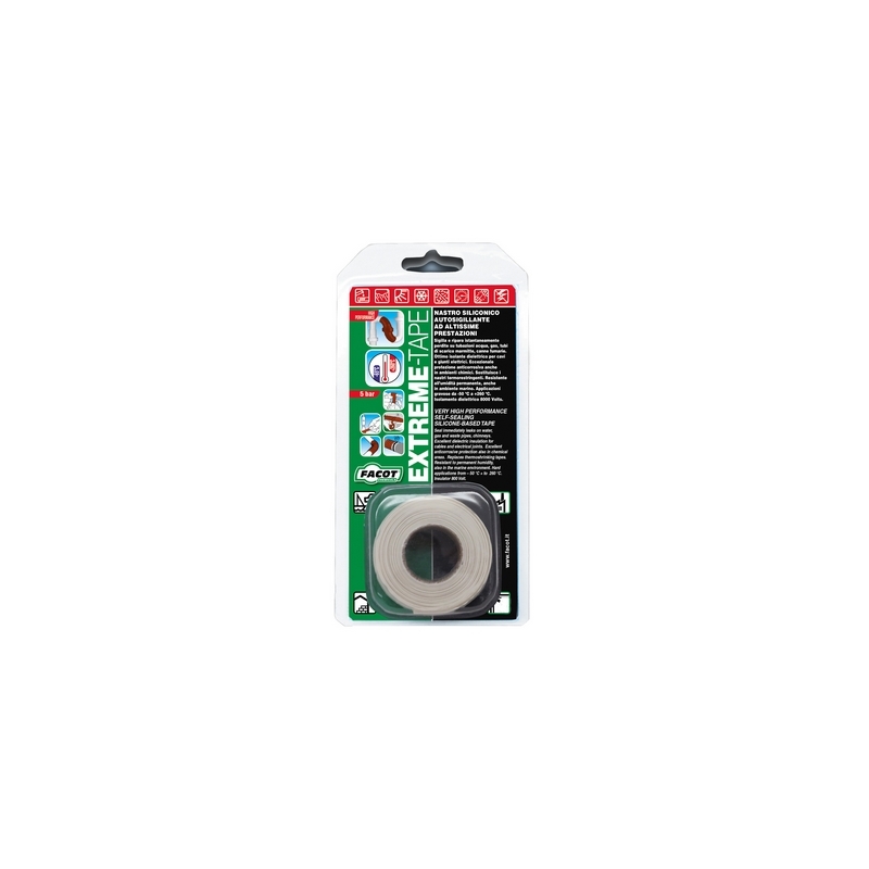 Nastro Siliconico Autovulcanizzante Extreme-tape - H 25,4 Mm X 3 M 201-T606-BI