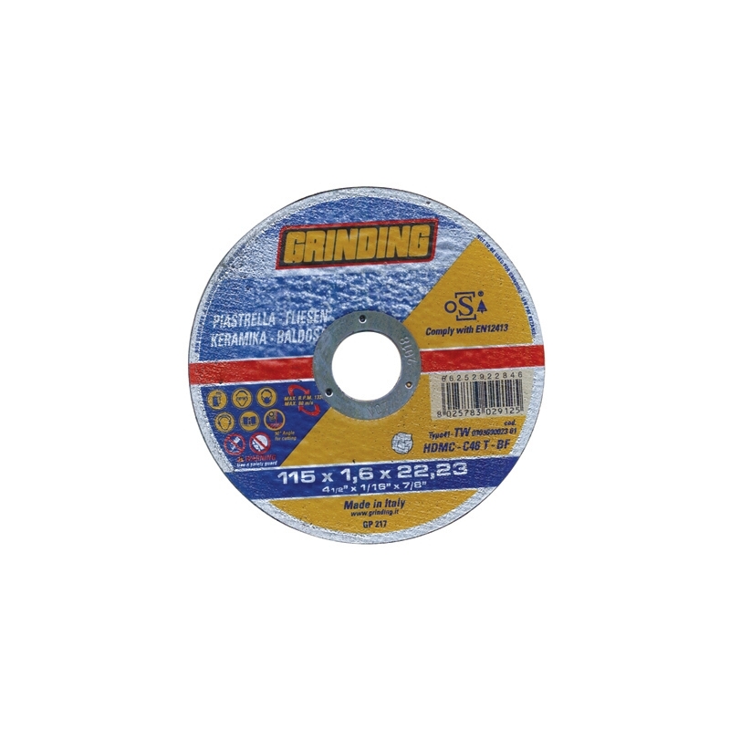 Disco Abrasivo Per Marmo - Mm 230 X Sp. 1.9 - Foro 22 507-F3520-34