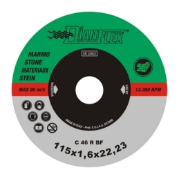Disco Abrasivo Per Marmo - Mm 115 X Sp. 1.6 507-IDM-11516