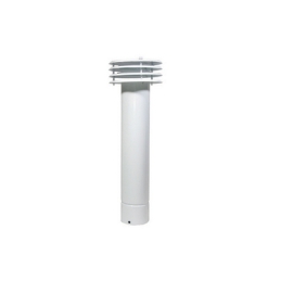 Esalatore Fumo Ventilato In Lamiera Verniciata Bianca - Diam. 105 411-320-105