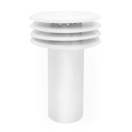 Esalatore Fumo Ventilato Con Regolazione - Diam. 130-135 411-323-130135