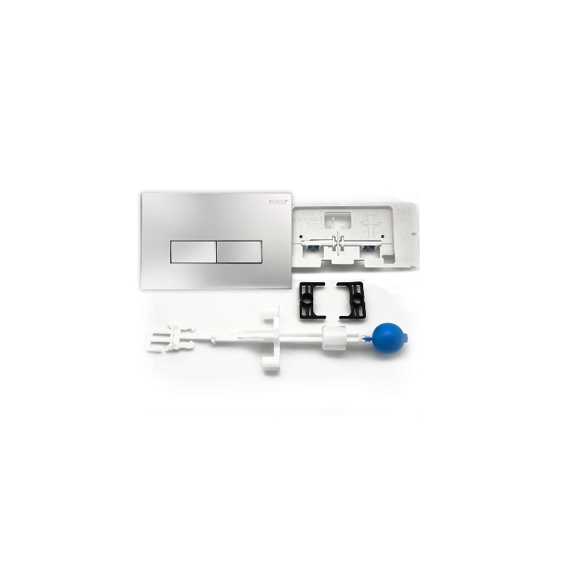 Kit Rinnova Eco Con Placca - Cromo 133-975700-CR