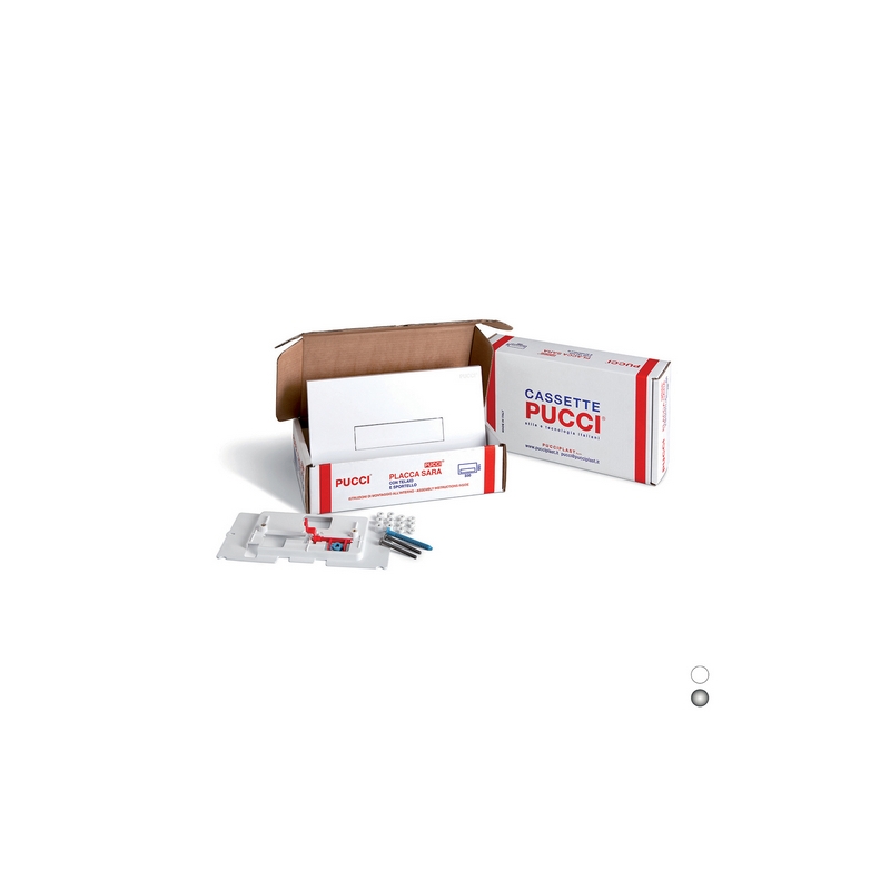 Kit Placca Sara Sp. 12 Mm Per Cassette Pucci Dal 1992 Al 2010 - Cromo 133-977966-CR