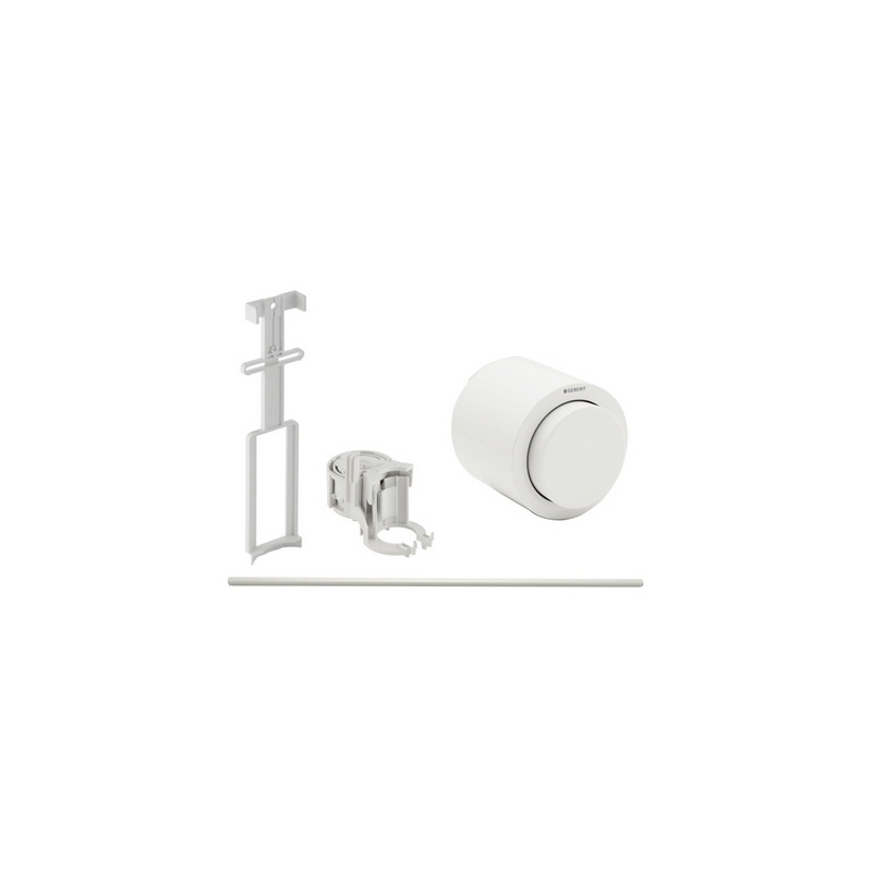Comando Pneumatico Da Esterno Monotasto Per Sigma8 - Bianco 133-G116047-111