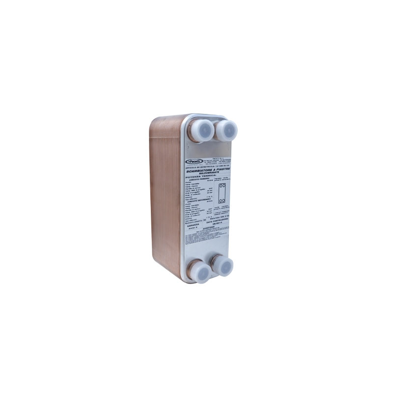 Scambiatore Di Calore A Piastre Saldobrasato (-160°/+200°) - 40 Piastre - 1" 412-303-040