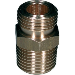 Raccordo A Nipples In Ottone Con Filettatura Dx/sx - 1/4m. X 20/1"1/4 421-681-02