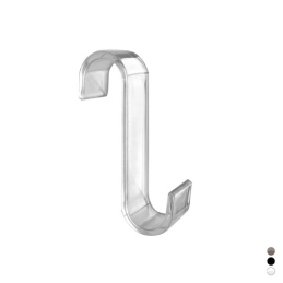 Appendino In Policarbonato Hook - Nero 433-8913-NE