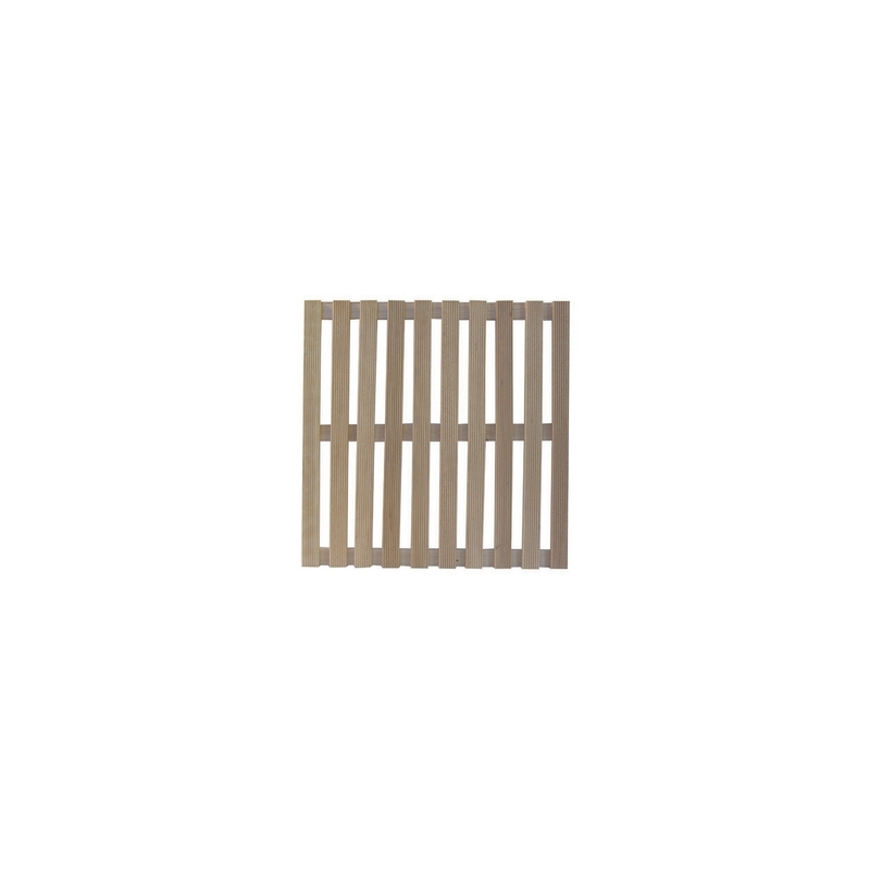 Pedana Doccia In Legno Quadrata - Cm 57 X 57 111-214