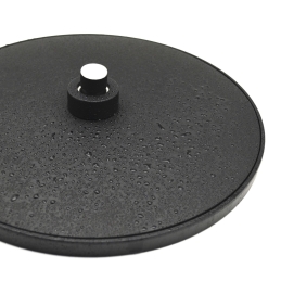 Soffione Soft Black Completo Di Braccio - Diam. 30 110-1021