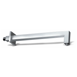 Braccio Doccia Quadro In Ottone Pesante - Cm 40 110-1042