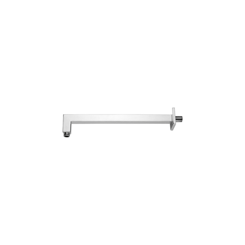 Braccio Doccia Quadro In Ottone Cm 36,5 X 2 - Cm 36,5 X 2 110-116