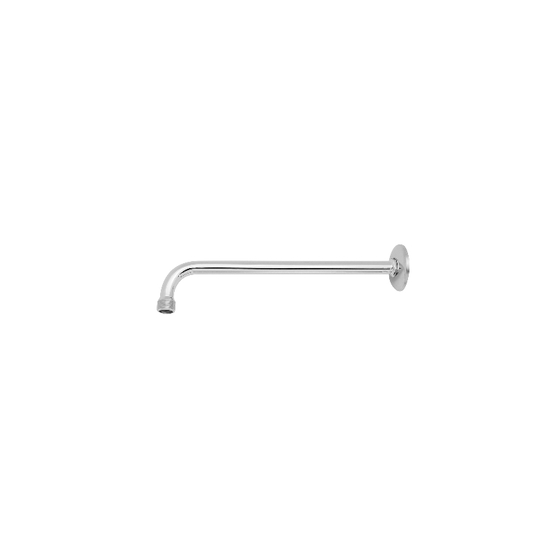 Braccio Doccia Tondo In Ottone Cromato - Cm 26,5 X D. 1,6 110-1191
